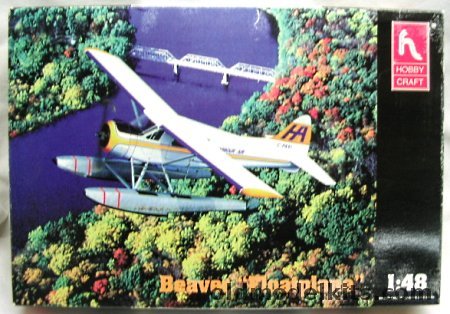 Hobby Craft 1/48 U-6 DHC Beaver (L-20A) Floatplane - Harbour Air Airlines / US Army Korea / RAAF Australian AF / Peruvian Air Force, HC1674 plastic model kit